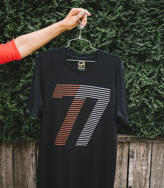 '77 Championship Tee - Black