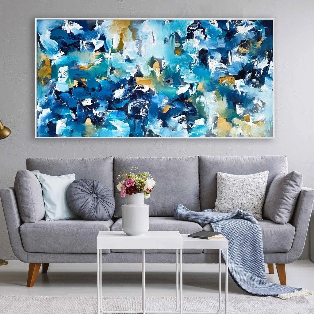 A Walk By The River Original Painting