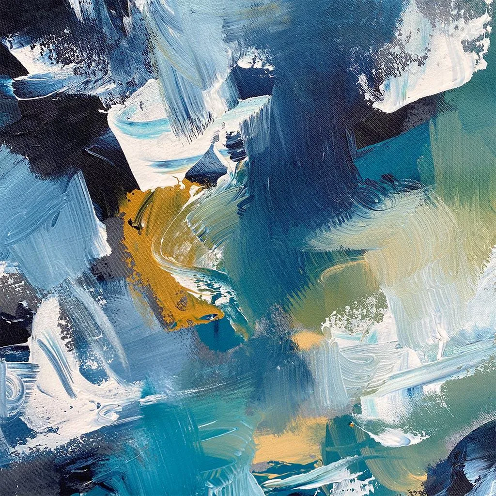 A Walk By The River Original Painting