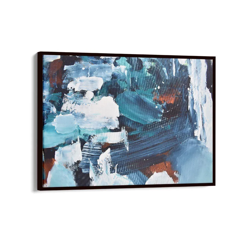 Abstract 189 Framed Canvas