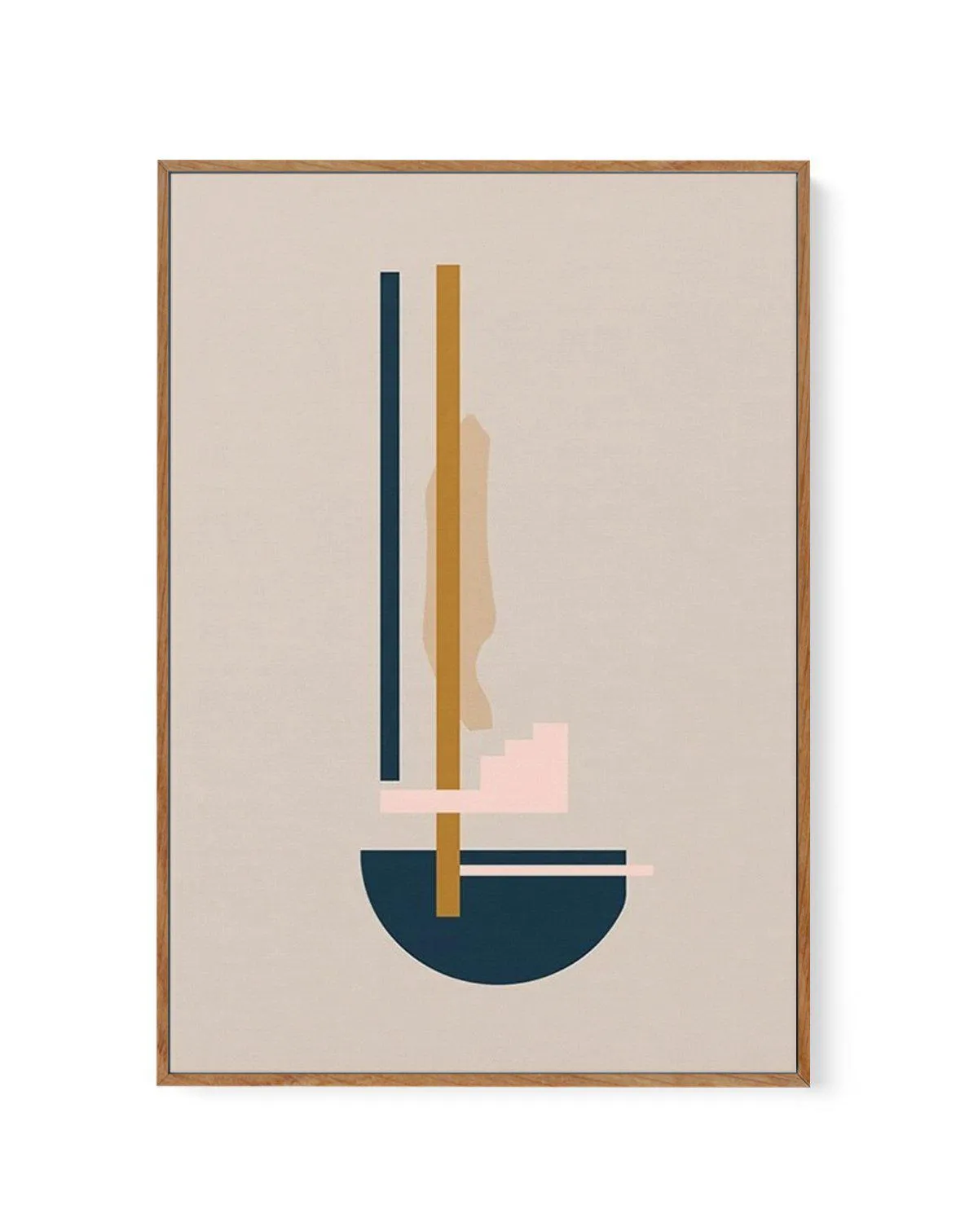 Abstract Series I | Framed Canvas Art Print