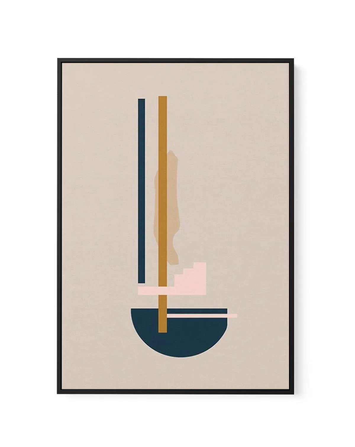 Abstract Series I | Framed Canvas Art Print
