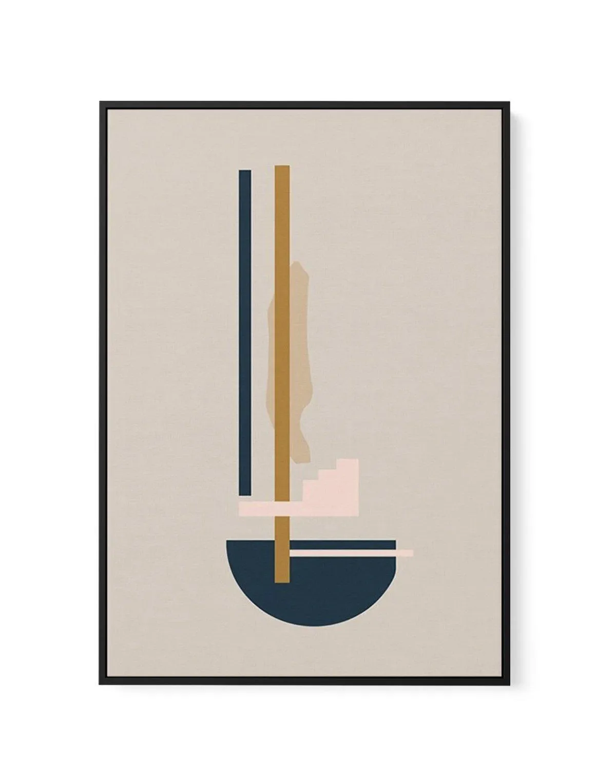 Abstract Series I | Framed Canvas Art Print