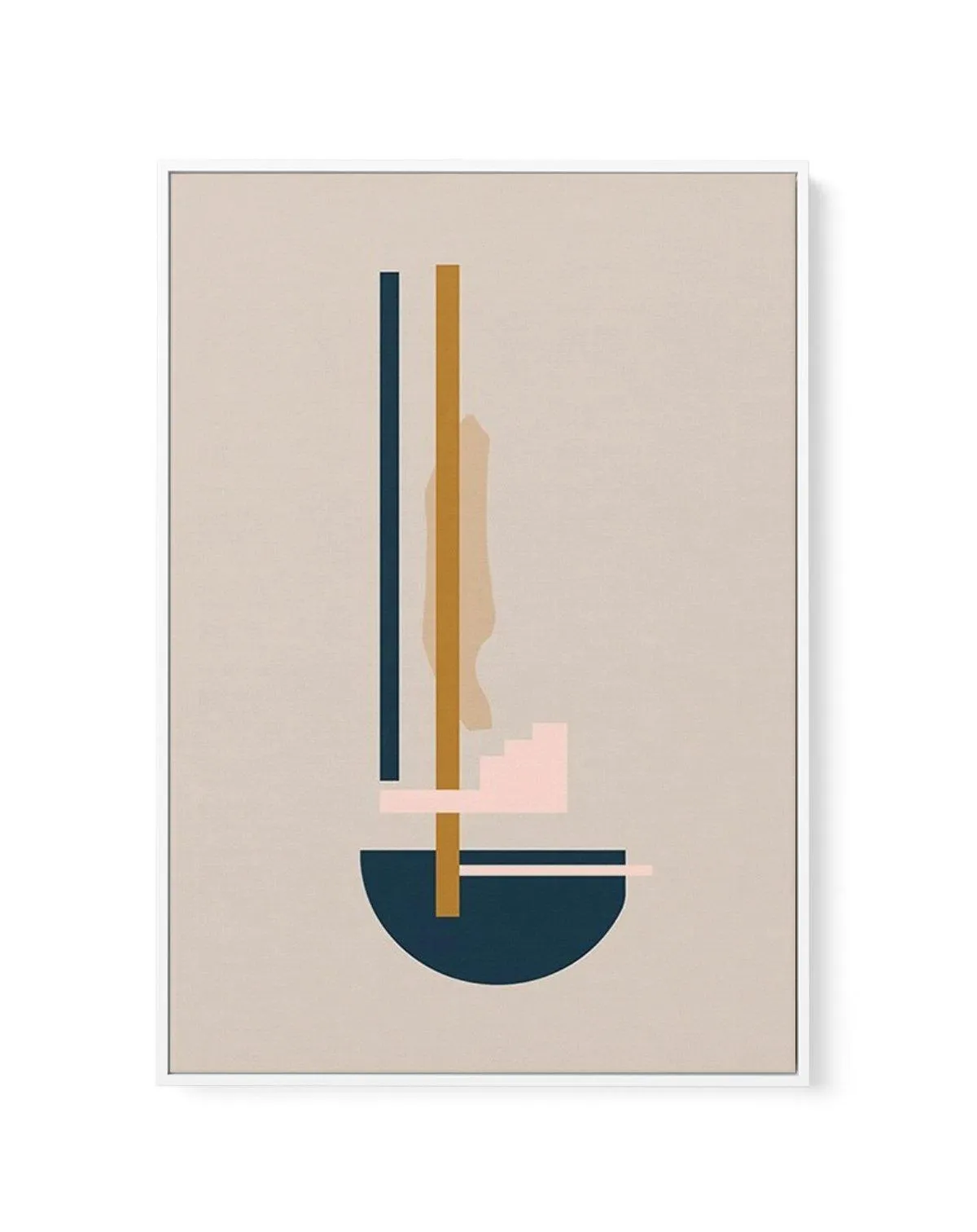 Abstract Series I | Framed Canvas Art Print