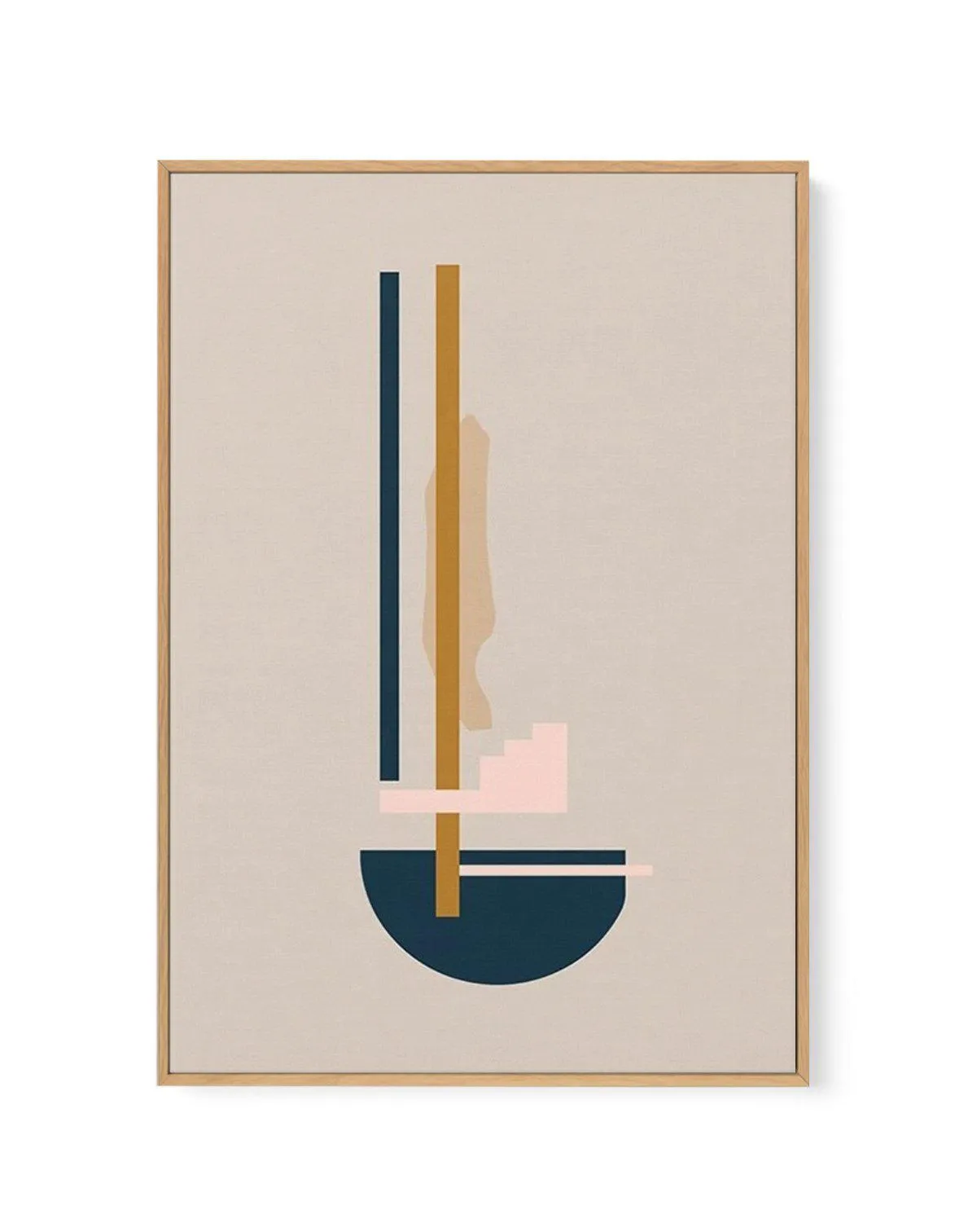 Abstract Series I | Framed Canvas Art Print