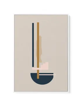 Abstract Series I | Framed Canvas Art Print