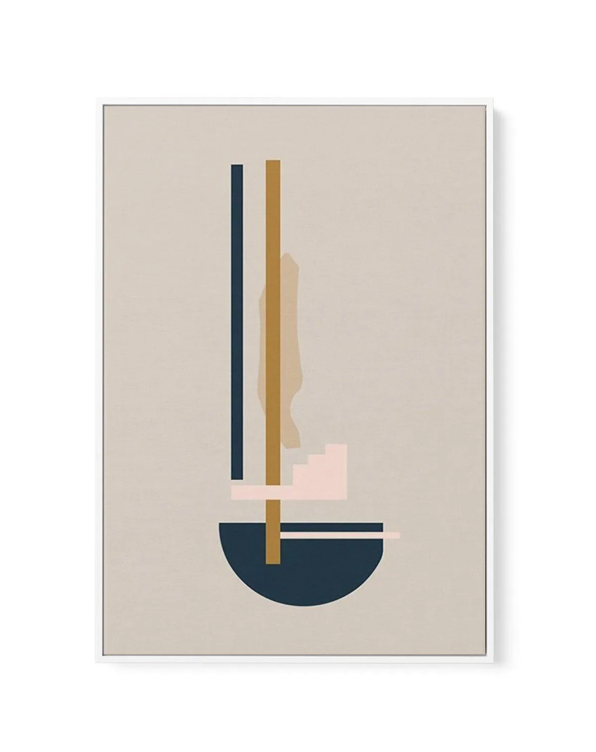 Abstract Series I | Framed Canvas Art Print