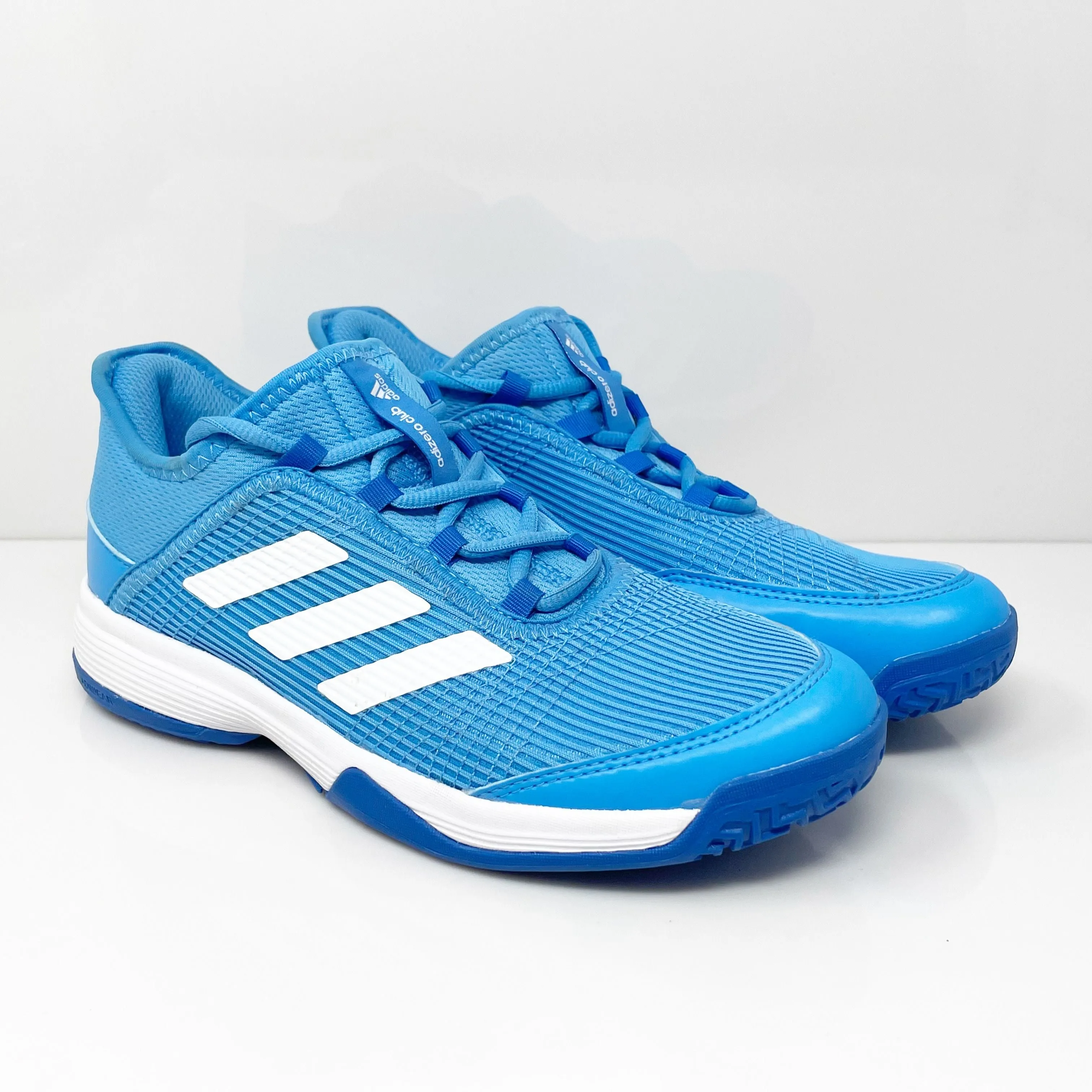 Adidas Boys Adizero Club GX1854 Blue Running Shoes Sneakers Size 6