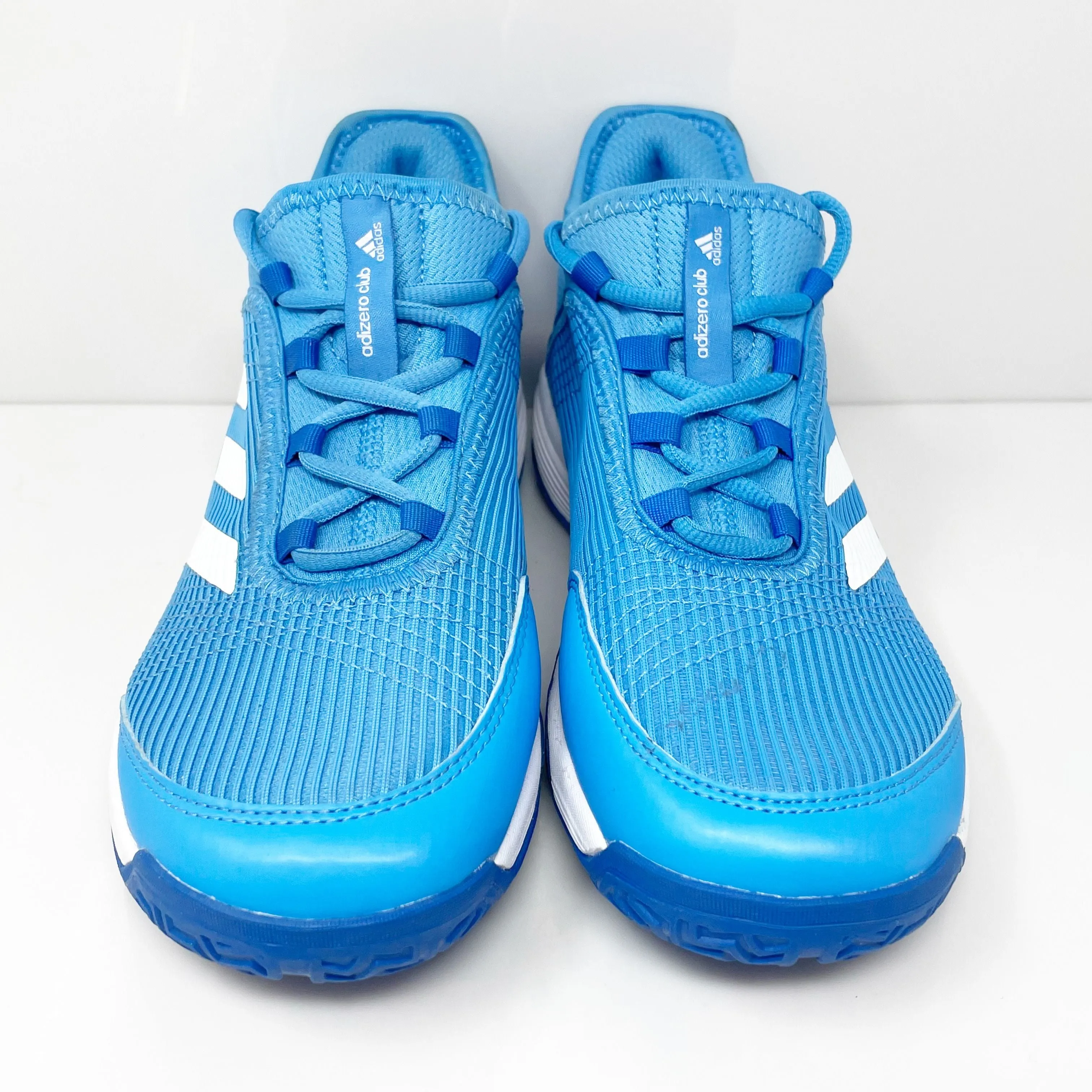 Adidas Boys Adizero Club GX1854 Blue Running Shoes Sneakers Size 6
