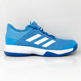 Adidas Boys Adizero Club GX1854 Blue Running Shoes Sneakers Size 6