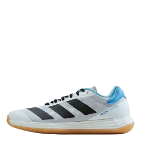 Adizero Fastcourt 1.5 Handball Shoes Cloud White / Core Black / Beam Orange