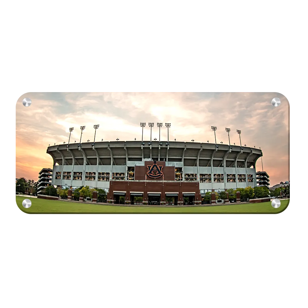 Auburn Tigers - Sunset at Jordan-Hare Panoramic