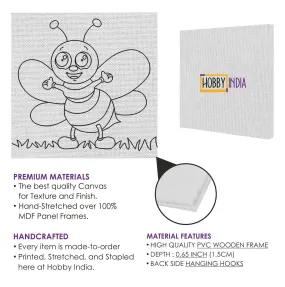 Bee on Land DIY Canvas Base for Painting