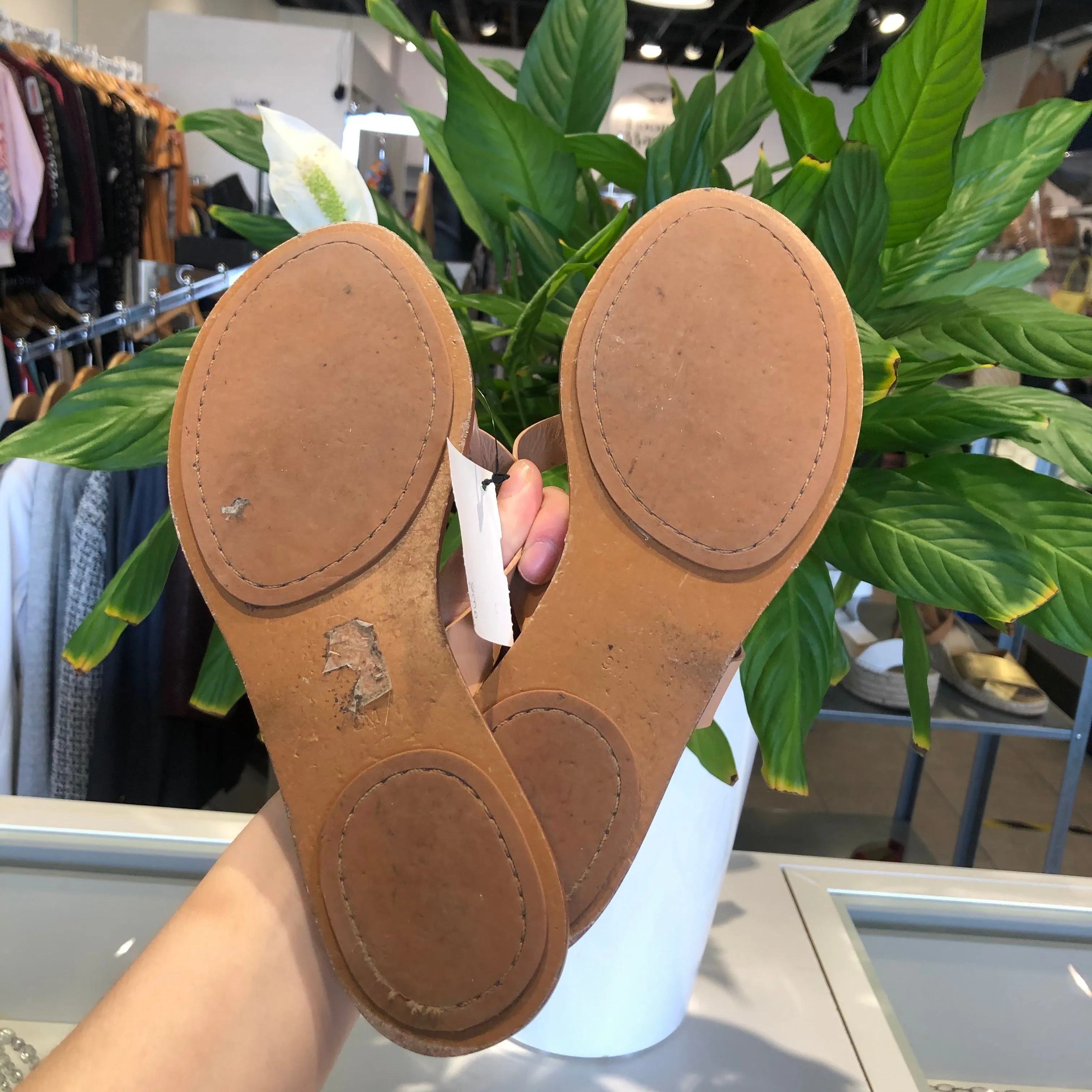 Beige Sandals