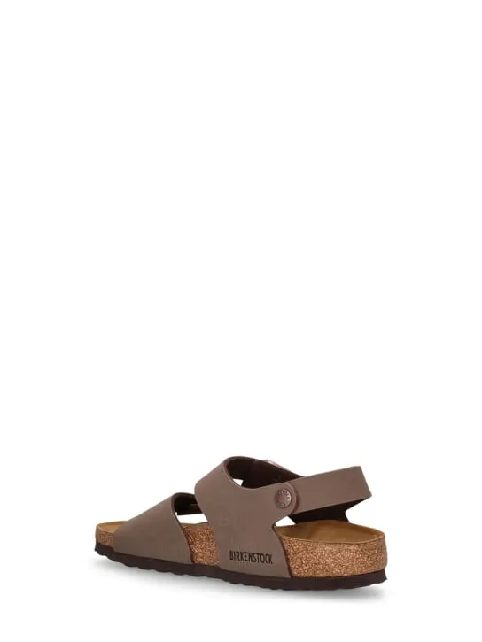 BIRKENSTOCK   New York faux leather sandals 