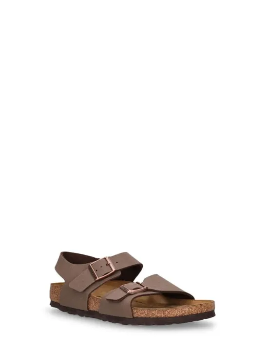 BIRKENSTOCK   New York faux leather sandals 