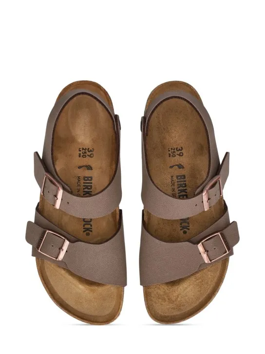 BIRKENSTOCK   New York faux leather sandals 