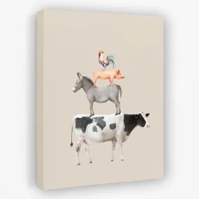 Cow Donkey Pig Chicken