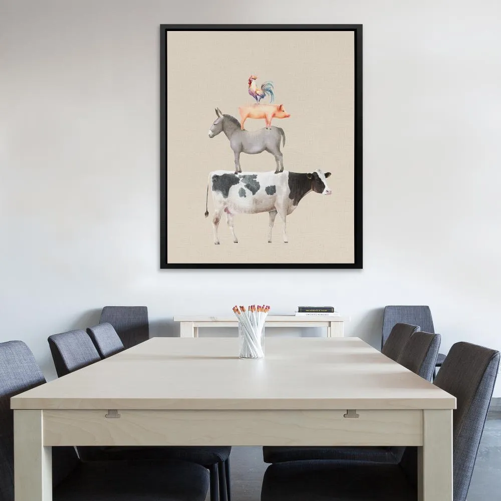 Cow Donkey Pig Chicken