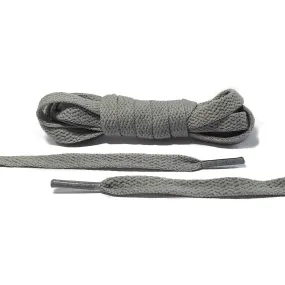 Dark Gray Flat Laces - Thin