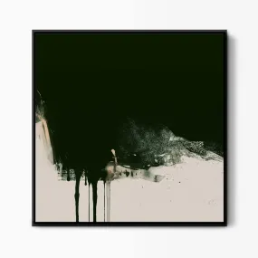 Dark Moors Framed Abstract Canvas Art