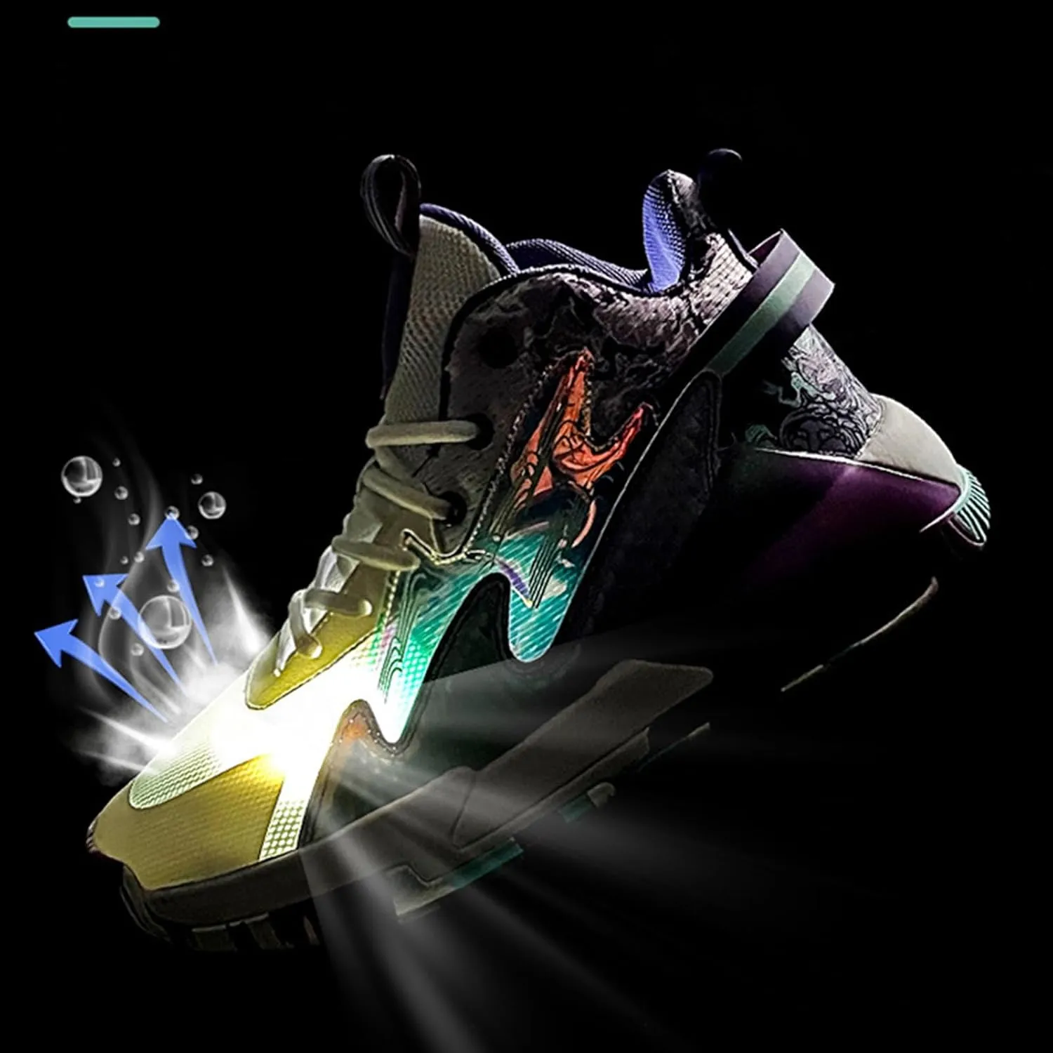 DHAEY Men??s Shoes Running Shoes Youth Shoes Out Shoes Fashion Training Shoes Sneakers Casual Shoes Breathable Shoes (Color : C, Size : 8.5 Women/7 Men)