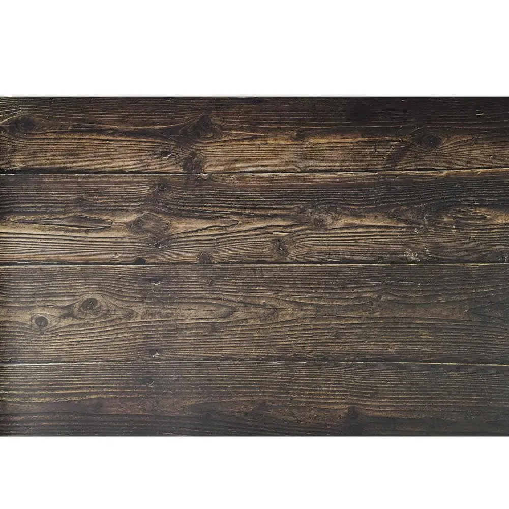 Flat Lay Instagram Backdrop - 'Chippendale' Brown Wooden (56cm x 87cm)