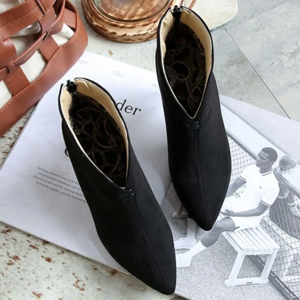Gracemee Women High Heels Ankle Boots