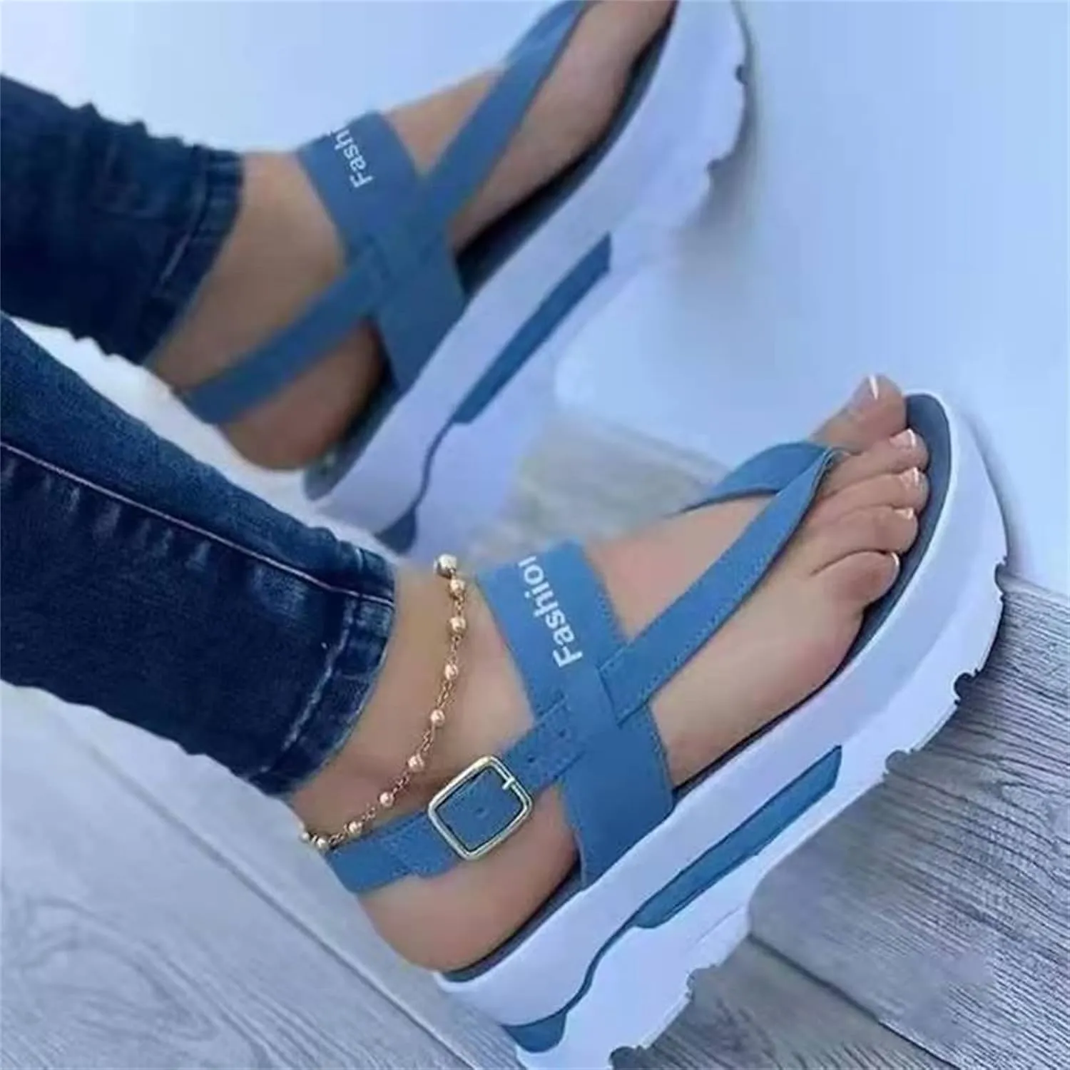 Lausiuoe Summer Sandals For Women 2024 Trendy Comfortable Arch Support Orthopedic Slides Slippers Orthotic Flip Flops