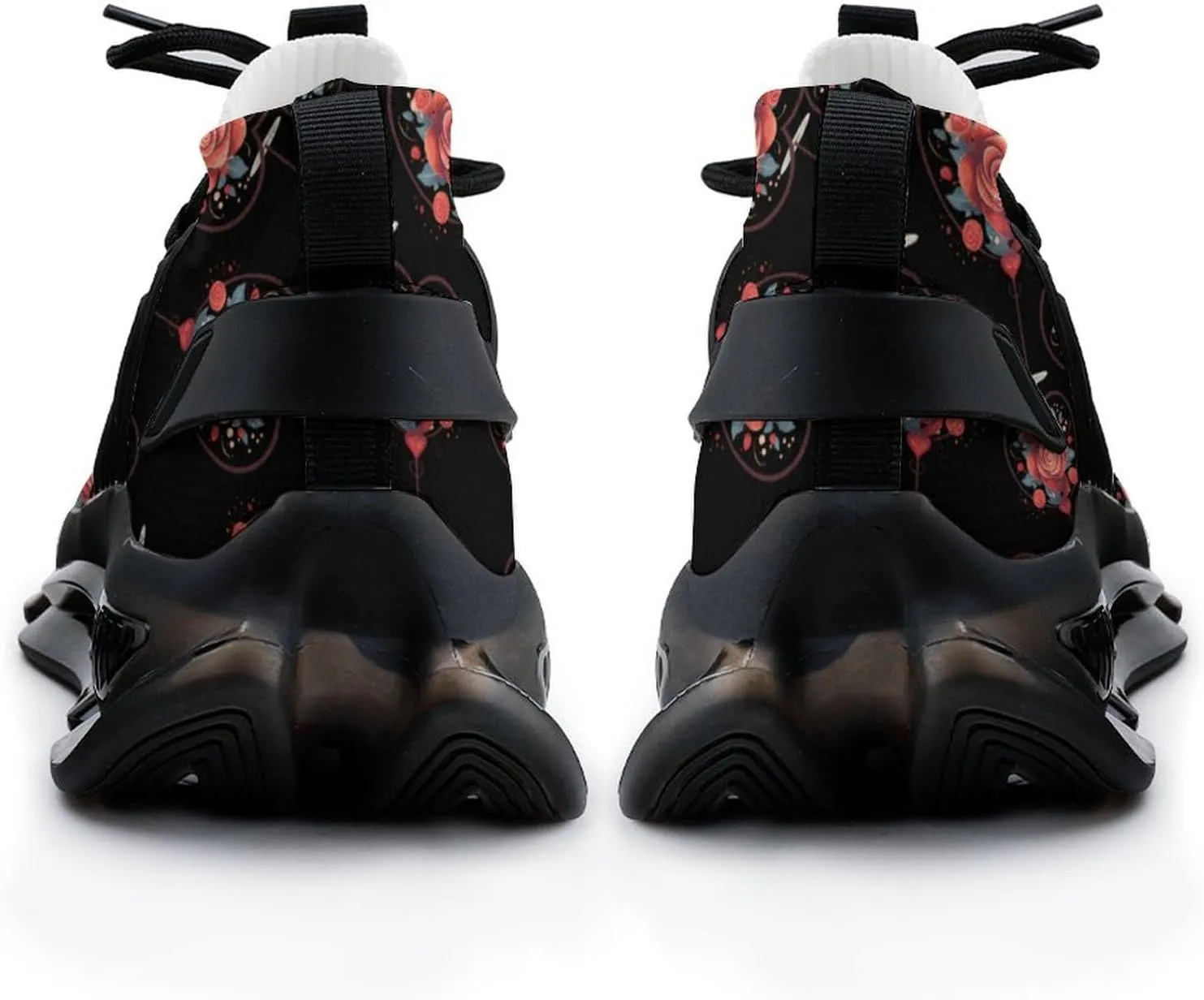 Love Heart Shaped Lollipop Mens Sneakers Running Shoes Lightweight Athletic Shoes for Jogging Walking Gym