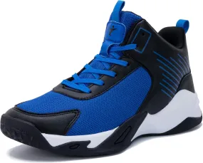 Men's Basketball Shoe High-Top Athletic Running Sneakers Outdoor Trainers Non-Slip Lightweight Cushioning Workout Sport Shoes US 7-13