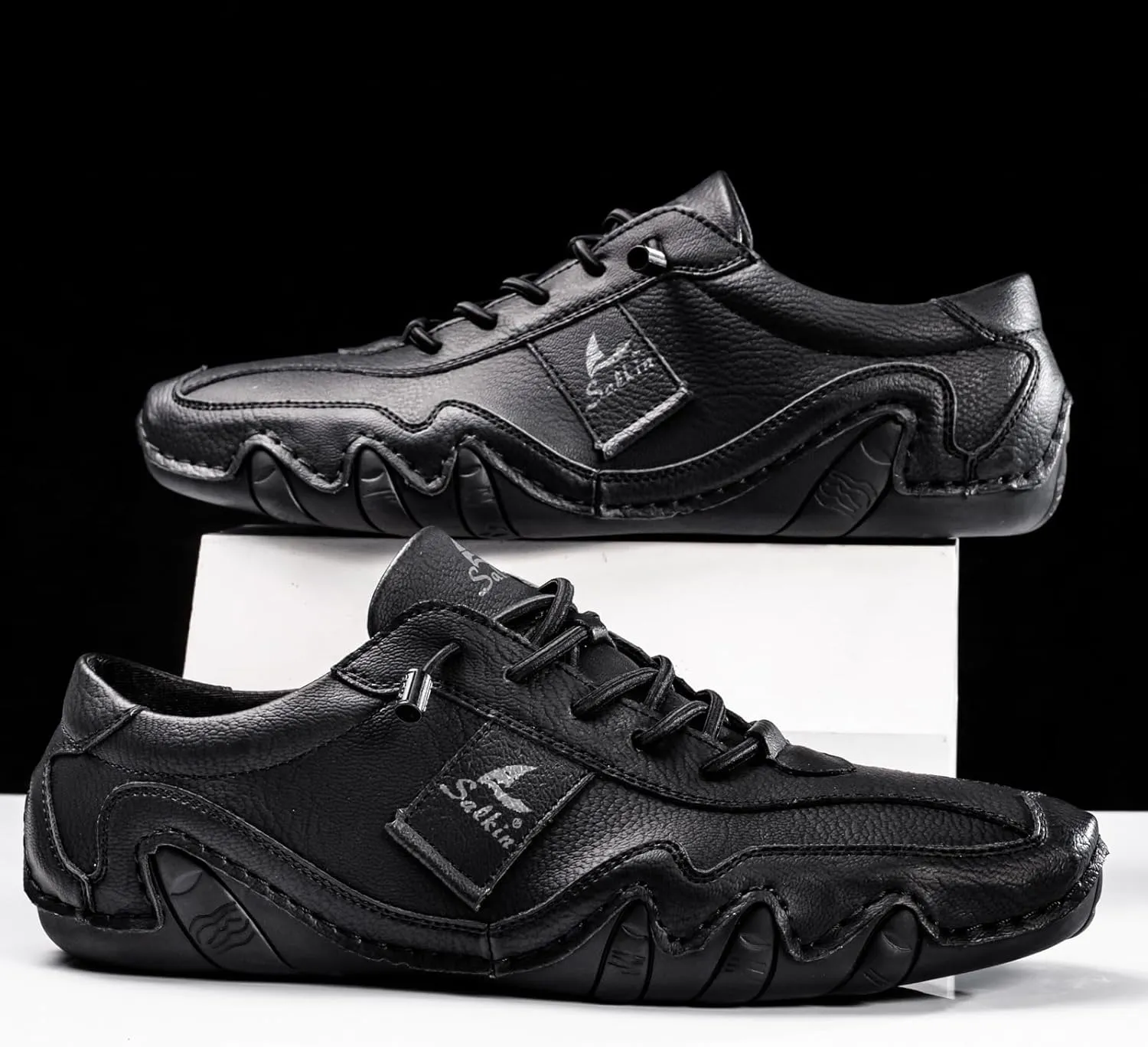 Men's Casual Sports Shoes, Fashionable Single Shoes, Enlarged Size, Outdoor Anti-Slip