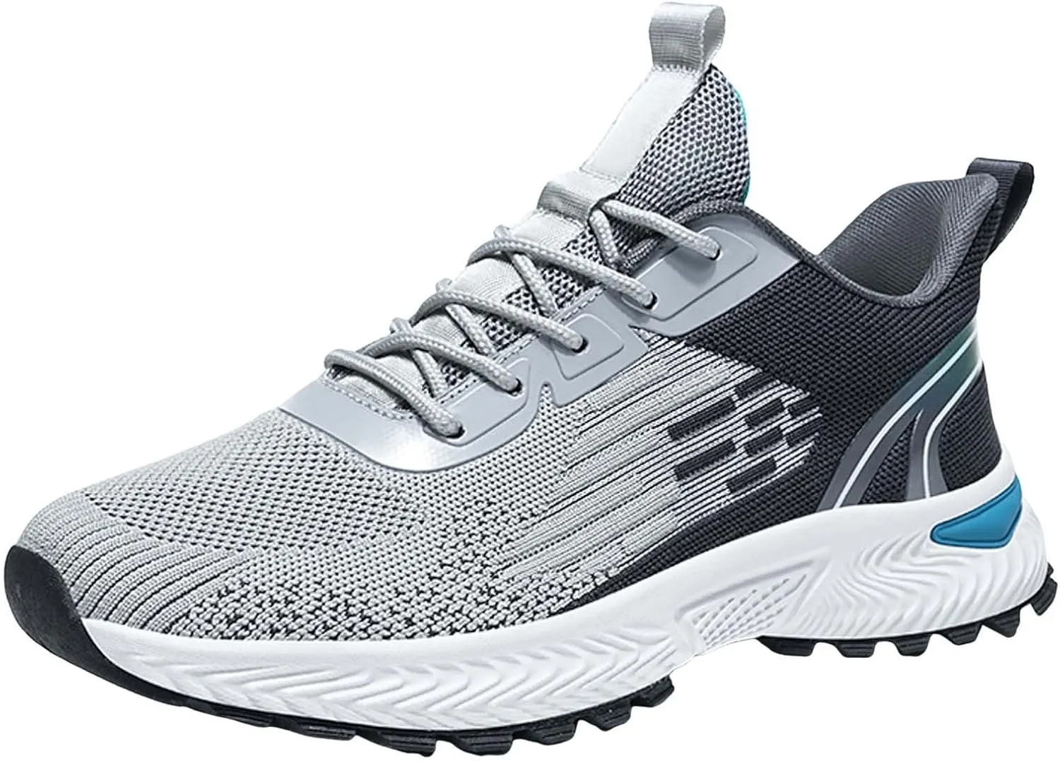 Men's Minimalist Barefoot Shoes Lace Up Lightweight Breathable Fashion Sneaker Men's Arch Support Insole Shoes