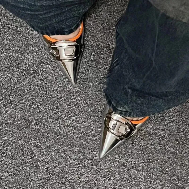 Metal High Heels