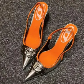 Metal High Heels