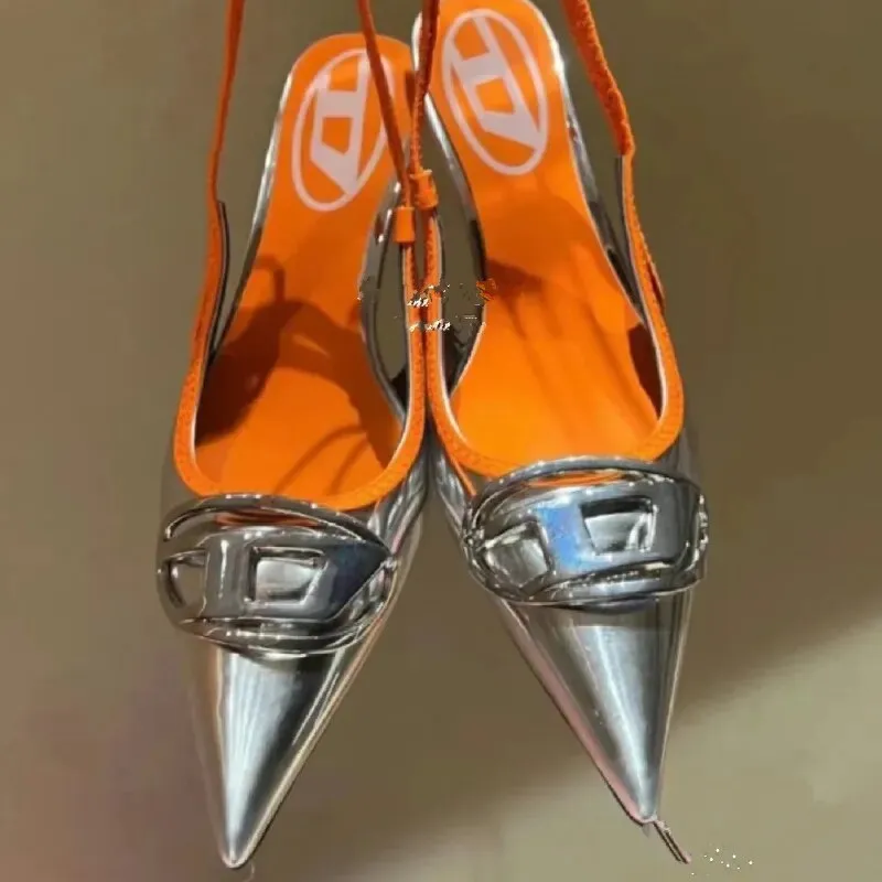 Metal High Heels