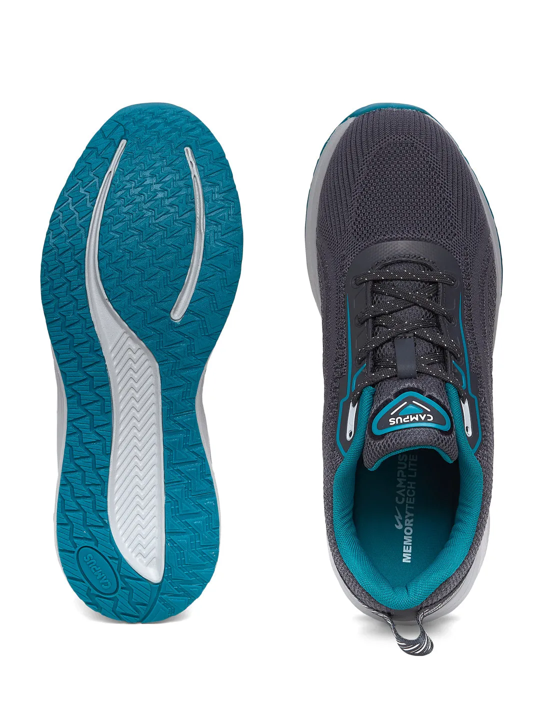 PLUSH Grey Men's Running Shoes