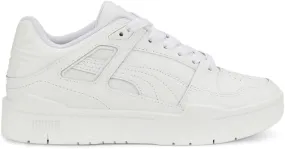 PUMA Kids Boys Slipstream Leather Lace Up Sneakers Shoes Casual - White - Size 4.5 M