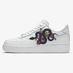 Purple Floral Snake AF1