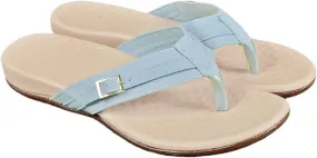 Smoneyful Womens 2025 Casual Summer Sandals Dress Comfortable Open Toe Slip On Flip Flops Arch Support Leather Thong Beach Pool Water Walking Waterproof Rubber Sandals Slippers