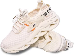 Sneakers for Women, Casual Woven Sports Shoes, Breathable and Non Slip Men's and Women's Casual Running Shoes