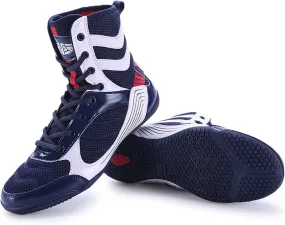 Youth Sports Boxing Shoes Breathable Men??s Wrestling Shoes Fitness Sanda Shoes Ankle Guard Squat Shoes Non-Slip Fighting Shoes High-top Training Competition Shoes for Men Bodybuilding Boots